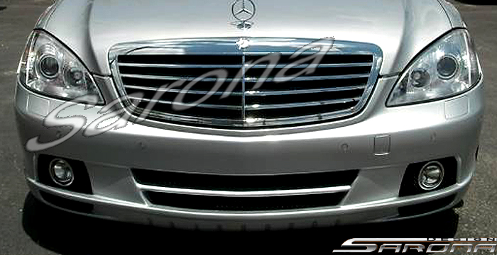 Custom Mercedes S Class Front Bumper  Sedan (2007 - 2010) - $650.00 (Part #MB-022-FB)
